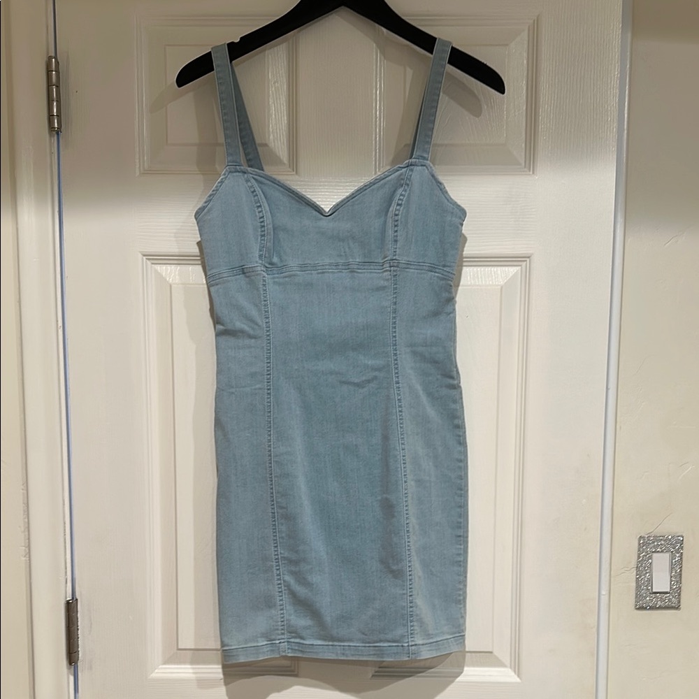 Light Blue Denim Dress